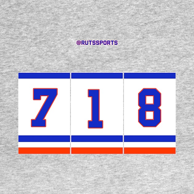 Rep Your Area Code (NYI 718) by RUTSSports